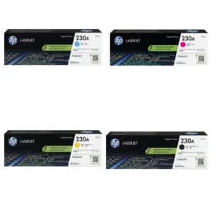 HP 230A Original LaserJet Toner Cartridge (Black/Cyan/Magenta/Yellow)