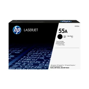HP 55A Original LaserJet Toner Cartridge - Black