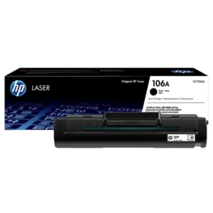 HP 106A Original LaserJet Toner Cartridge - Black